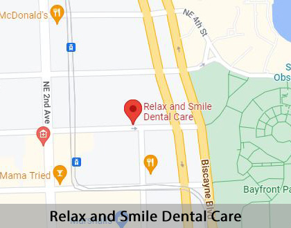 Map image for Dental Anxiety in Miami, FL